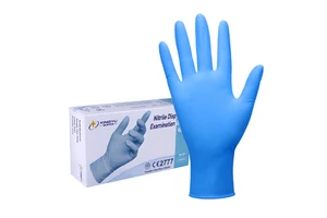 XINGYU CE 4mil Thickness Disposable Blue Nitrile Gloves Box Powder Free Waterproof Disposable Powder Free Nitrile Gloves