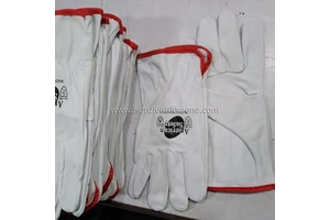 Goat Skin Driver Gloves Safety Gloves