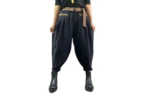 Custom New Fashion Streetwear Harem Thermal Plus Size Women's Pants
