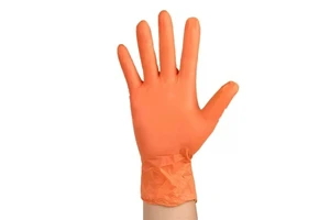 Yellow Disposable Patrol Nitrile Beauty Gloves Smooth Texture Latex-free Silicone-free Powder-free Non-Sterile Jianlong