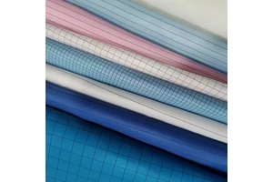 Hot Sale Anti-Static Polyester ESD Fabric Safety Products for Cleanroom and Laboratory Use