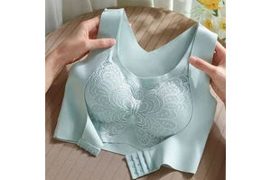 Women's Underwear Lace Seamless Bras Lingerie Ladies Brassiere Sports Fitness Wireless Large Size Bra