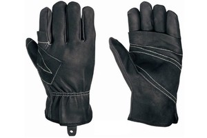 En420 Heavy Duty Reinforced Palm Anti Slip Cut Resistant Leather Puncture Proof Fire Proof Waterproof Self Defense Safety Glove