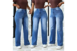 Ladies Pant Style Trousers Women's Jeans Pants New Stretch Denim Plus Size Breathable Jeans Cargo Pants Oversize