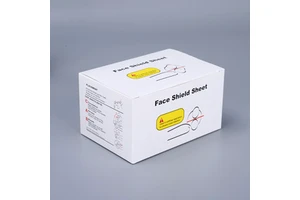 50 PCS/Box Disposable CPR Training Barrier Face Shield Breathing Mask