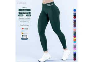 High-waisted Pleated Seamless Low-waisted Nine-inch Pants Yoga Long Pants Fitness Leggings Yoga Wear