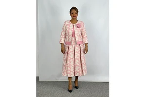 Fashion Formal Dresses Suit Plus Size Women'S Church Suit Turkish Sunday Wears Business Dress