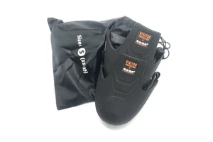 Reusable Anti Smashing Waterproof Black Safety Shoe Covers Steel Toe Tpu Slip Resistant Overshoes