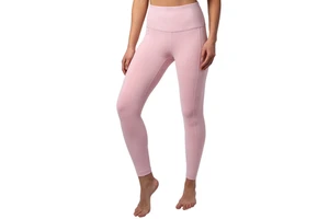 Breathable Quick Dry Full Length Print Yoga Pants with Drawstring Closure Spandex/Polyester Material With Side Phone Pocket