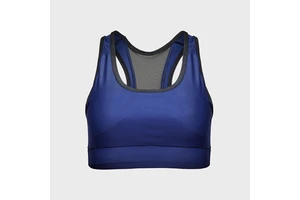 Women's Lightweight High Support Yoga Sports Bra Breathable Quick Dry Solid Color Spandex or Polyester Fabric Customizable Sizes