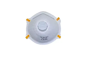 Personal Mask Protective FFP2 with Customized logo White Color Valve Head Mounted for Industry protection