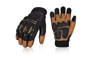 Customized Flexible Protective Mechanic Gloves Fits Hand Safety Gloves for Construction Outdoor Wear Winter Working Gloves
