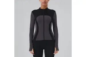 Women Yoga Active Tops | Stretch Training Wear Customized Color & Logo Spandex/Polyester Front Logo