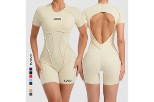 High Quality Sports Jumpsuit Yoga Bodysuit Workout Outfit Sets Gym Jumpsuits for Women