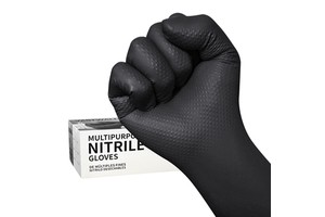XINGYU Manufacture Wholesale Safety Gloves Disposable Powder Free Nitrile Gloves Powder Free Black Diamond Nitrile Gloves