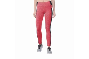 Women Casual Yoga Pants Seamless Leggings Mid Waist Crossover Workout Slim Fit Fitness Trousers
