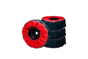 Wheelsky Factory Wholesale 600D Oxford Spare Wheel Cover Portable Winter Snow Car Tire Warmer Covers Waterproof Wheel Cover