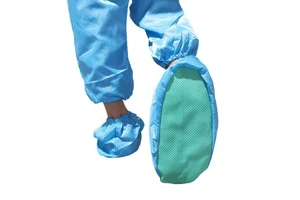ESDELES Professional Durable Reusable Antistatic ESD Shoe Cover Washable for Cleanroom Safety