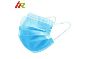 Non-Woven Disposable Protective Face Mask Breathable Comfortable Safety Mask for Daily Personal Protection PPE