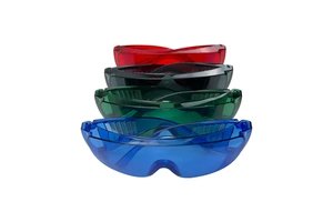 Protective Dental Glasses Light Cure Eye Protection UV Curing Light Anti Goggles Safety Eyeglasses Dentist Eye Shield Patient