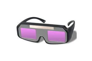 Auto-Dimming Solar Welding Safety Goggles DIN 11 Shade Portable Comfort Vision Preservation Eye Protection