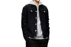 Lightweight Men Denim Jacket from a Trusted Manufacturer Quick-Dry & Breathable Durable High Quality