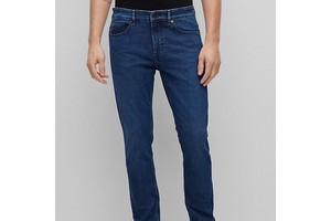 Men's Slim Straight Regular Fit Breathable Solid Washed Denim Jeans Comfortable Casual Trousers Latest Style ODM
