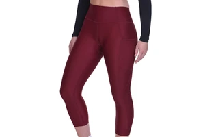 High Quality Customized Women's Brown Summer Yoga Leggings-Breathable Stretchable Thin Casual Pants