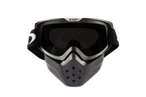 JIEPOLLY OEM Custom Logo Face Protect Safety Glasses Racing Motorcycle Goggles Motocross Mx Sports Sunglasses Glasses Face Mask