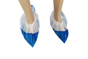 Factory Supply PP+CPE Shoe Covers Disposable - 100 Pack Disposable Shoe & Boot Covers Safety Shoes Cover for Visitor