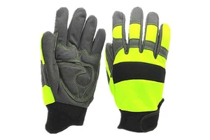 High Quality Men's Anti-Cut and Shock-Proof Work Safety Gloves Durable Mechanical Gloves with Anti-Impact Function