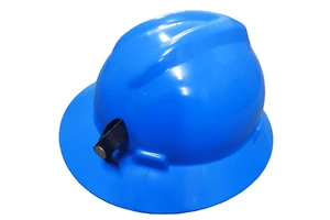 Miner's Safety Hard Hat with Leather Buckle Hand Protection
