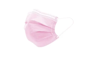 Pink Mask Adult Non-woven Face Mask Three Layer Protective FaceMask Disposable Surgical Protective
