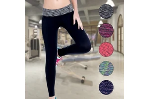 Wholesale Compression Large Size Slim Stretch Fitness Tights Running Sports Pants High Waist Seamless Yoga Leggings for Womens