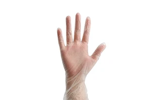 Disposable PVC Gloves Transparent Safety Gloves for Housekeeping Cleaning Thickened Wear-Resistant Food Grade Commercial Use