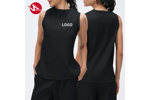 New High-Stretch Breathable Quick-Dry Sleeveless Sports Tank Women Outdoor Fitness Summer Yoga Top