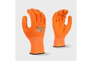 XINGYU Durable Latex Sandy Coated Gardening Safety Gloves 15 Gauge Anti-slip Wear-resistant Protective Work Gloves for Garden