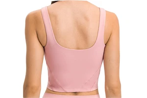 Medium Impact Sports Bra for Women Fitness Running Athletic Support
