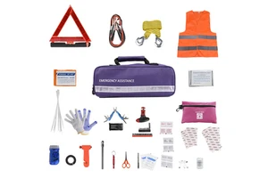 14pcs Vehicle Safety Emergency Kit Tool Set