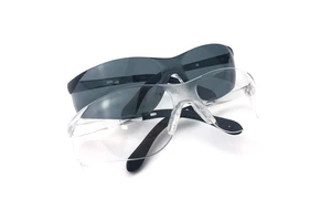 ANT5PPE ANSI Z87.1 Anti-splash Eye Protection Goggles Anti-scratch Clear Dark Lens Safety Glasses with Soft Nose Pad