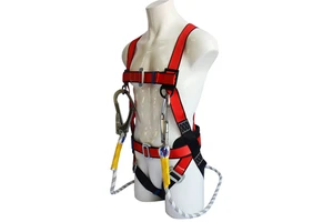 Amazon Hot Sell Full Body Safety Harness for Fall Protection, Construction Electrical Safety Belt Personal Protective Equipment