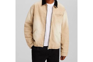 2025 Custom Design Wholesale Denim Jacket Men's Slim Fit Casual Style Denim Jeans Jackets and Coats OEM Serviced Denim Jacket