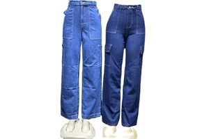 Overstock Apparels Ladies Skinny Denim Cotton Stretch Jean Chinese Stock Lot Women's Trousers Fashion Ladies Jean