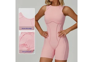 Women One-Piece Yoga Suit Fashionable Sports Fitness Bodysuits&Jumpsuits Gym Jumpsuit Customize