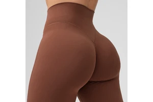 Custom High Waist V Shaped Compression De Fitness Pants For Women Butt Lift Sports Gym Yoga Leggings