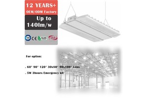 Dimmable 1-10v Dali Integral Emergency Microwave Sensor with lux Sensitivity Linear Low Bay Light