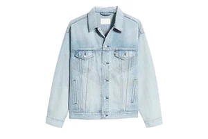 Men's Jeans Jackets With Front Two Pockets Street Wear Customized Made Jeans Jackets for Men