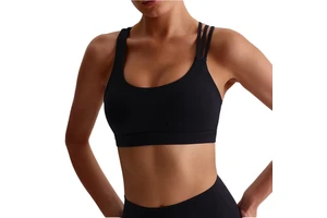 Custom Women's Plus Size Gym Sports Bra High Quality Sublimated Front Medium Support Running Quick Dry Breathable Spandex/Nylon