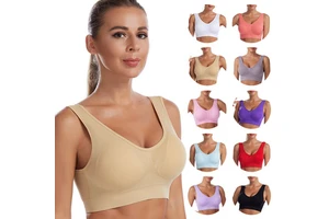 Women's Sports Bra: Running, Shock-Absorbing, Pushing-Up, Back-Enhancing, Plus Size, Wire-Free, Tank Top, Yoga Sports Bra