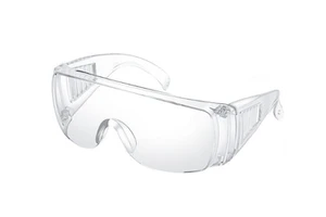 Personal Protective Lightweight Safety Glasses Anti-Impact Goggles Eye Protection Construction Use White 90% Transmittance